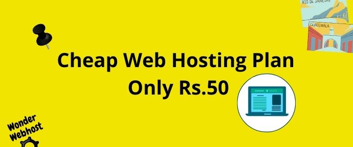 Cheap web hosting plan